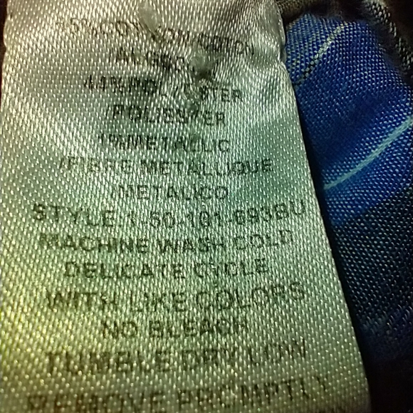 Roper Western Pearl Snap Long Sleeve Shirt Men's Large Benson Butterfield Rodeo - Picture 7 of 7